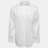 Armani Collezioni White Cotton Button Front Full Sleeve Shirt M