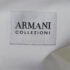 Armani Collezioni White Cotton Button Front Full Sleeve Shirt M - Image 4