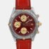 Breitling Red Stainless Steel Chronomat  81950 Automatic  Men's Wristwatch 39mm - Image 2