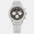 Breitling Black Stainless Steel Navitimer 1 AB0127211B1A1 Automatic Men's Wristwatch 46 mm