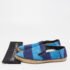 Burberry Blue Canvas Slip On Espadrille Flats Size 42.5 - Image 9