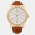 Bvlgari White 18k Yellow Gold Diagono XL BB42GL Automatic  Men's Wristwatch 42mm