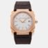 Bvlgari Octo 102119 Automatic Silver 18k Rose Gold Men&rsquo;s Wristwatch 38mm