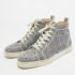 Christian Louboutin  Monochrome Canvas Rantus Orlato Sneakers Size 41 - Image 2