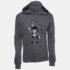 Dolce & Gabbana Grey Cowboy Patch Cotton Hoodie XS