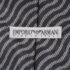 Emporio Armani Black Printed Satin Tie - Image 3