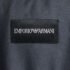 Emporio Armani Grey Cotton Button Front Long Sleeve Shirt S - Image 4