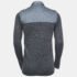Emporio Armani Grey Patterned Cotton and Wool Knit Full Sleeve Shirt S - Image 2