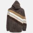 Fendi Multicolor Wool and Leather Detachable Hood Bomber Jacket M - Image 2