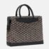 Goyard Black Leather and Signature Canvas Cisaplin Document Case - Image 2