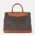 Goyard Black & Tan Leather and Signature Canvas Cisaplin Document Case