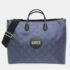 Gucci Off The Grid Nylon Leather Handbag Shoulder Bag Black Navy