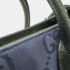 Gucci Off The Grid Nylon Leather Handbag Shoulder Bag Black Navy - Image 3