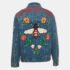 Gucci Blue Floral Embroidered Denim Jacket L - Image 2