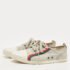 Gucci Grey/White Fabric and Leather Low Top Sneakers Size 44.5 - Image 2