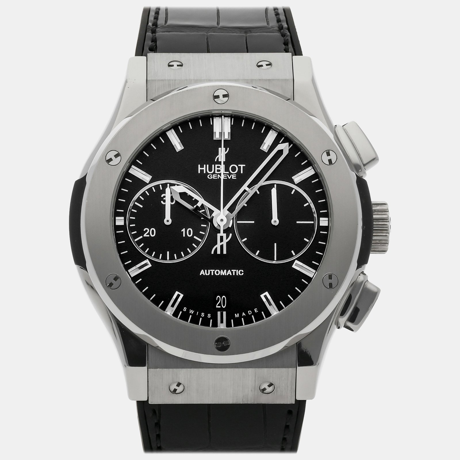 luxury-men-hublot-used-watches-p1088119-002 Hublot Classic Fusion Chronograph 521.NX.1171.LR Automatic Men's Wristwatch 45MM - Image 1