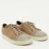 Lanvin Beige/Light Grey Suede and Leather DDB1 Low Top Sneakers Size 43 - Image 4