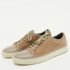 Lanvin Beige/Light Grey Suede and Leather DDB1 Low Top Sneakers Size 43 - Image 2