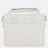 Louis Vuitton White Lambskin Leather Scarecrow Flap Soft Messenger Trunk - Image 4