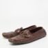 Louis Vuitton Brown Crocodile Leather Monte Carlo Loafers Size 42.5 - Image 2