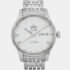 Omega White Stainless Steel De Ville Hour Vision 433.10.41.22.02.001 Automatic Men's Wristwatch 41mm - Image 4