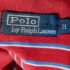 Polo by Ralph Lauren Red Striped Cotton Polo T-Shirt M - Image 4