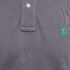 Polo Ralph Lauren Grey Logo Embroidered Cotton Polo T-Shirt M - Image 3