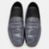 Tods Blue Leather Slip On Loafers Size 41.5 - Image 3