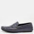 Tods Blue Leather Slip On Loafers Size 41.5