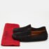 Tod's For Ferrari Black Suede Slip On Loafers Size 40 - Image 9