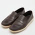 Tod's Brown Leather Driver Loafers Size 39.5 - Image 2