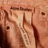Acne Studios Pink Denim Straight Leg Jeans S Waist 25" - Image 4