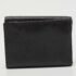 Aigner Black Leather Envelope Flap Compact Wallet - Image 5