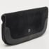 Aigner Black Suede And Leather Logo Flap Clutch - Image 3