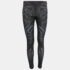 Alexander McQueen Black Zipper Print Jersey Leggings M