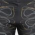 Alexander McQueen Black Zipper Print Jersey Leggings M - Image 3
