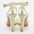 Alexander Wang Light Yellow Leather and PVC T-Bar Ankle Strap Pumps Size 38 - Image 5