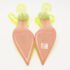 Amina Muaddi Yellow PVC Holli Glass Slingback Pumps Size 40.5 - Image 6