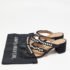 Aquazzura Black Suede and Canvas Love Story Slide Sandals Size 37.5 - Image 9