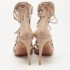 Aquazzura Dusty Pink Leather Amazon Sandals Size 39 - Image 5