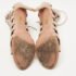 Aquazzura Dusty Pink Leather Amazon Sandals Size 39 - Image 6