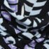 Balenciaga Black/Purple Patterned Jersey Strappy Draped Maxi Dress S - Image 5