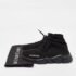 Balenciaga Black Knit Fabric Speed 2.0 Lace up Sneakers Size 37 - Image 9