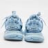 Balenciaga Blue Faux Leather Track Lace Up Sneakers Size 36 - Image 5