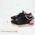 Balenciaga Black Leather and Mesh Race Runner Low Top Sneakers Size 39 - Image 9