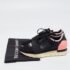 Balenciaga Black/Pink Leather and Mesh Race Runner Sneakers Size 37 - Image 9