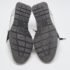 Balenciaga Grey/Silver Leather and Knit Fabric Race Runner Sneakers Size 38 - Image 6