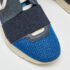 Balenciaga Blue/White Patent,Mesh and Leather Race Runner Sneakers Size 36 - Image 7