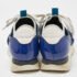 Balenciaga Blue/White Patent,Mesh and Leather Race Runner Sneakers Size 36 - Image 5