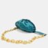 Bottega Veneta Blue Leather Belt Chain Pouch - Image 2